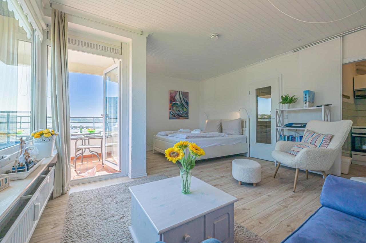 Fewo1846 - Sonne Und Meer - Kleines Studio-Apartment Mit Balkon Und Meerblick 格吕克斯堡 外观 照片
